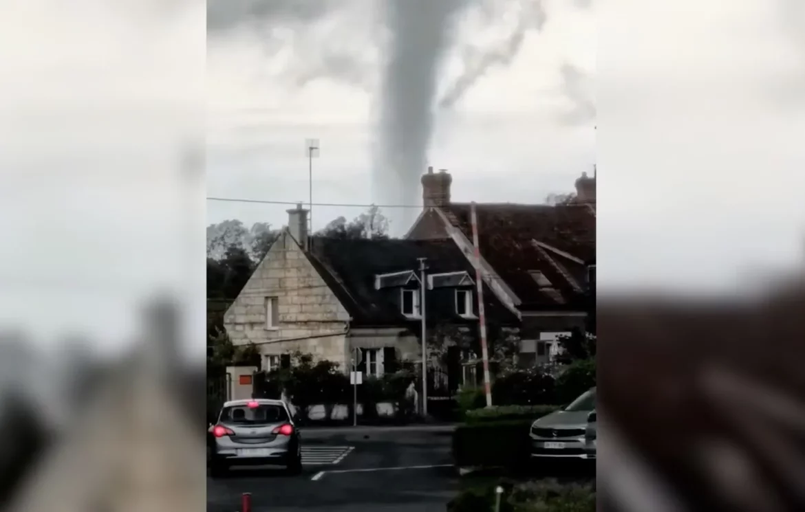 Tornade traverse la commune de Carlepont dans l’Oise