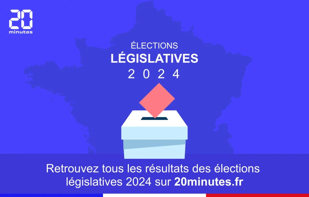 Resultats des elections pour les Legislatives 2024, presentes par le journal 20 Minutes